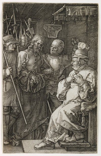 Christ Before Caiaphas by Albrecht Dürer